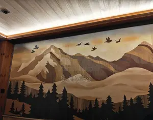 Wooden Veneer Wall Decos