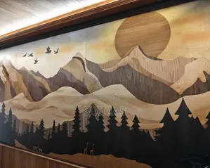 Wooden Veneer Wall Decos