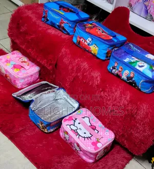Cute Disney Cartoon Kids Lunch Box Bag_tt