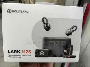 Hollyland Lark M2s Ultimate Combo Wireless Microphone White Black