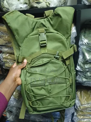 Green Camouflage Hydration Bag