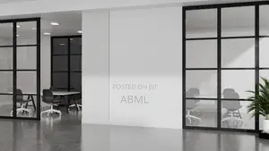 Aluminium and Glass Office Partitions.
