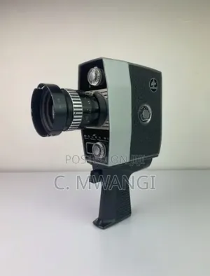 Vintage Bolex S1 Film Camera Super 8 Movie(8mm Film Camera) With Grip