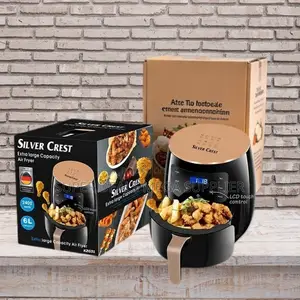 Precision-Controlled Silver Crest 4/5/6/8l Touch Screen Air Fryer