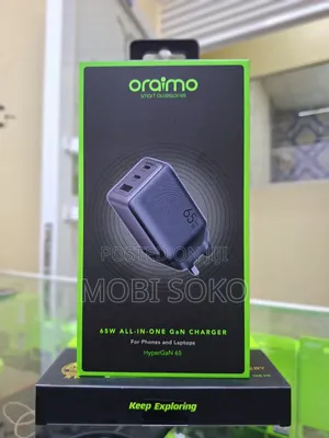 Oraimo HyperGaN 65 65W GaN Wall Charger Kit