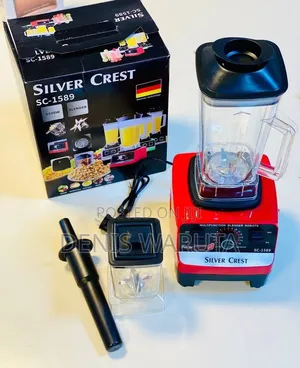 2 in 1 SILVER CREST Heavy Duty Commercial Blender