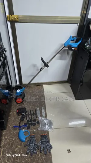 Cordless Brush Cutter With 2 Rechargeable Batteries at 6500.