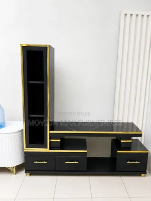 Black New Modern TV Stand