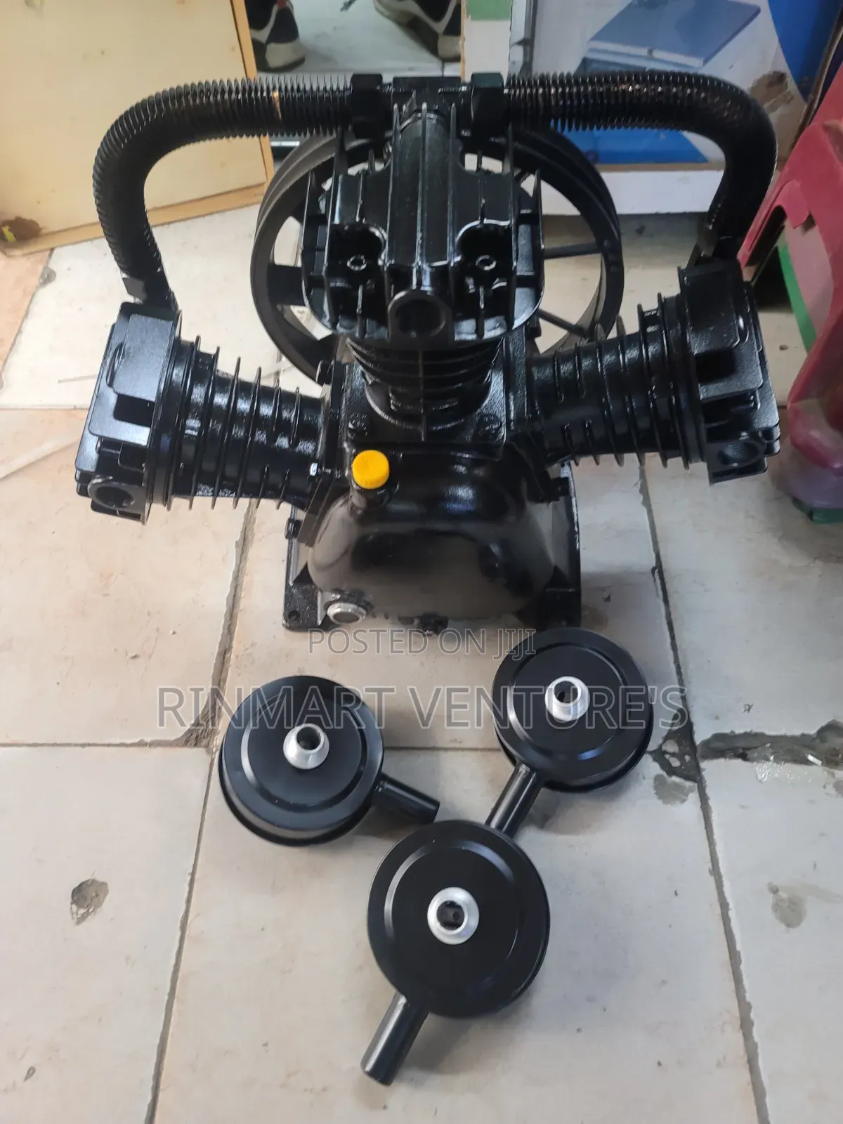 3080 Air Compressor Head Sparepart/3pistons Compressor Head