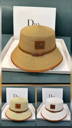 Flat Straw Summer Hats_za