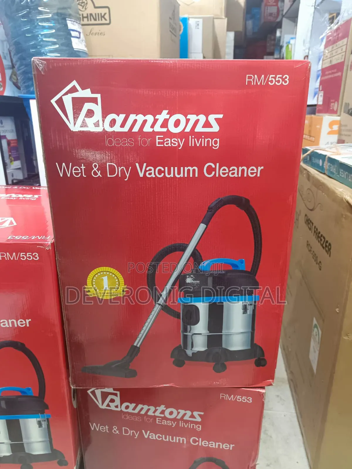 Ramtons Wet and Dry Vacuum Cleaner
