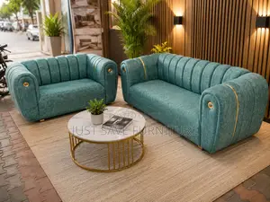 Luxury Teal 3+2 Sofa Set