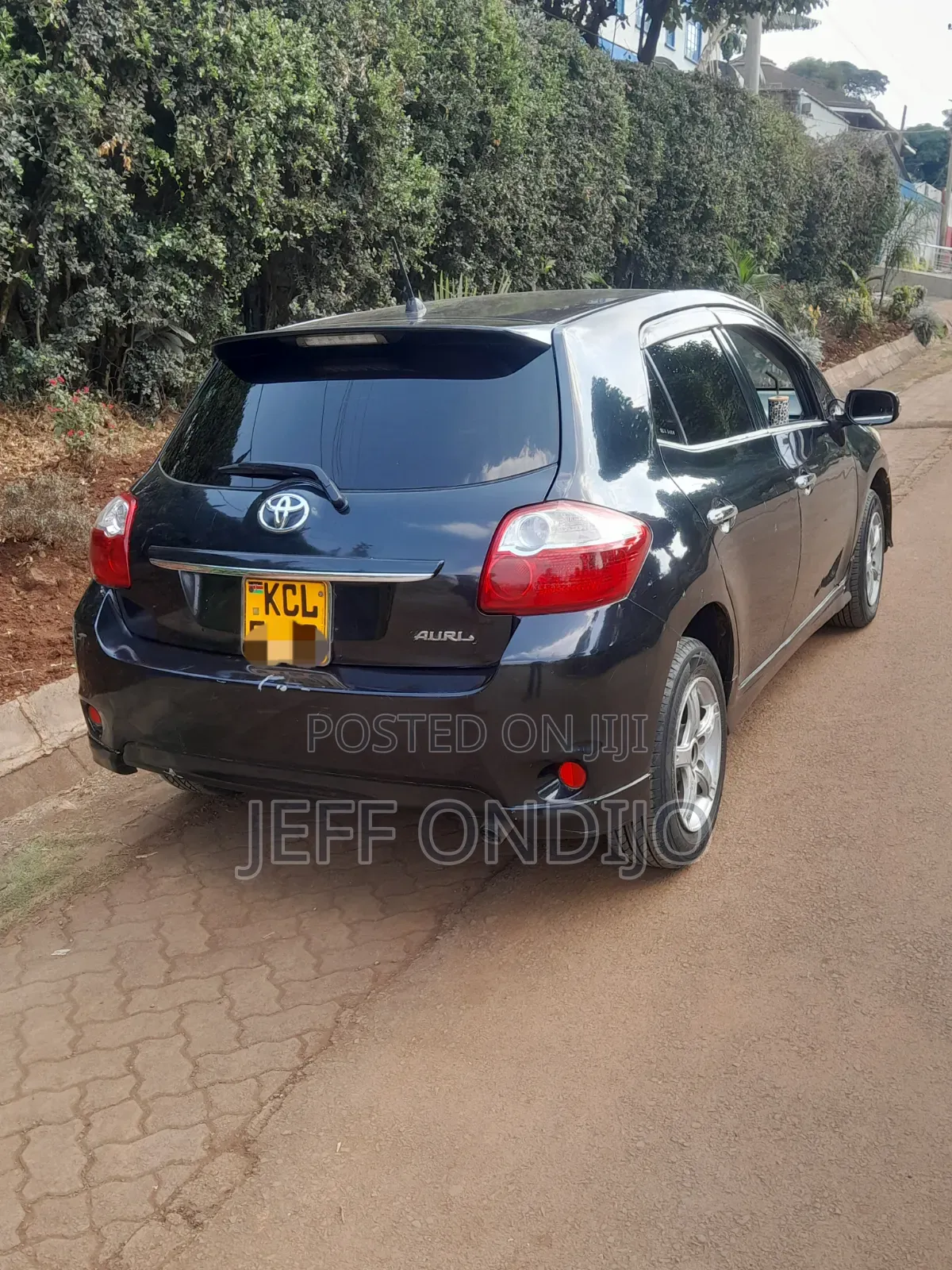 Toyota Auris 2010 Black