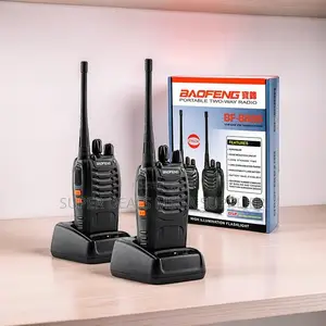 Security Team Portable Baofeng BF-888S Two Way Talk Walkie Talkie