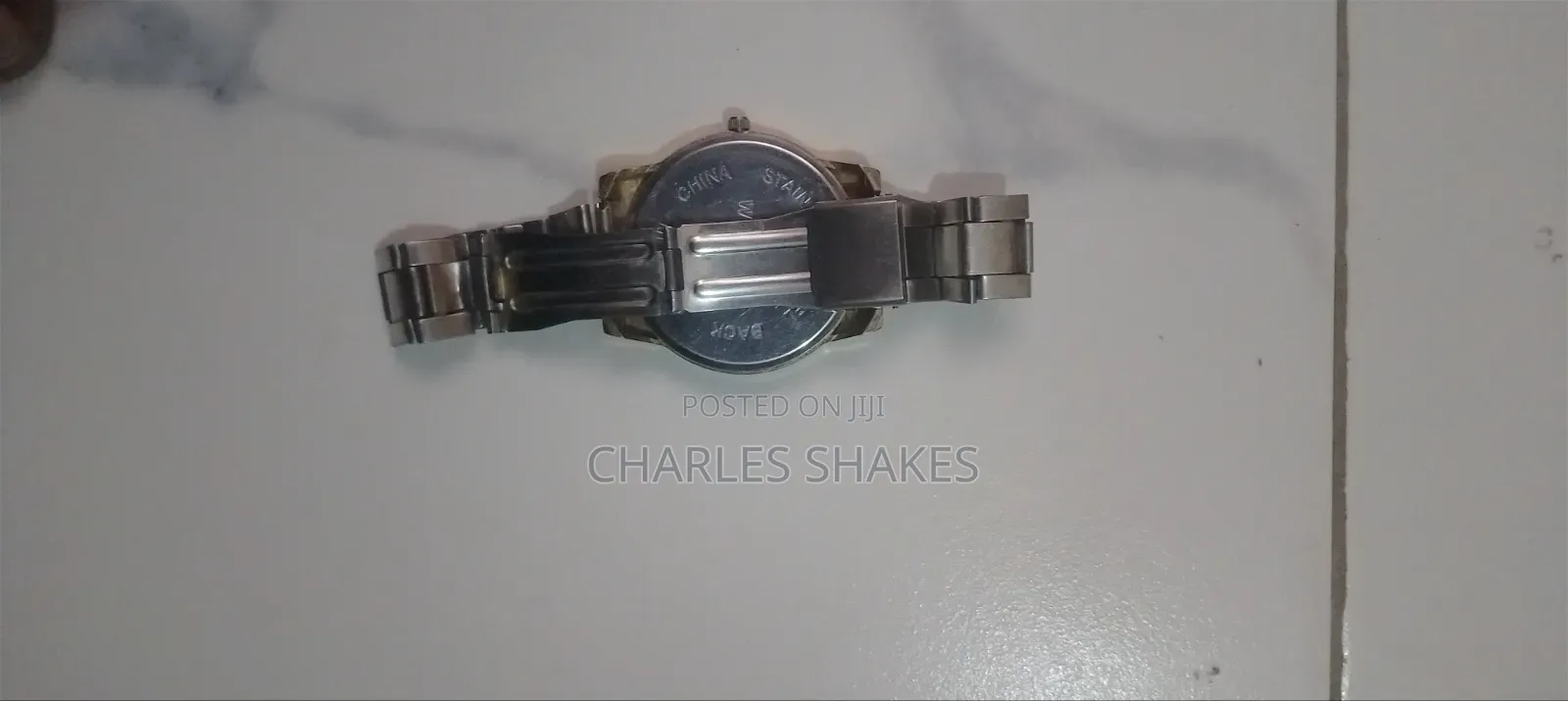 Silver Golden Watch