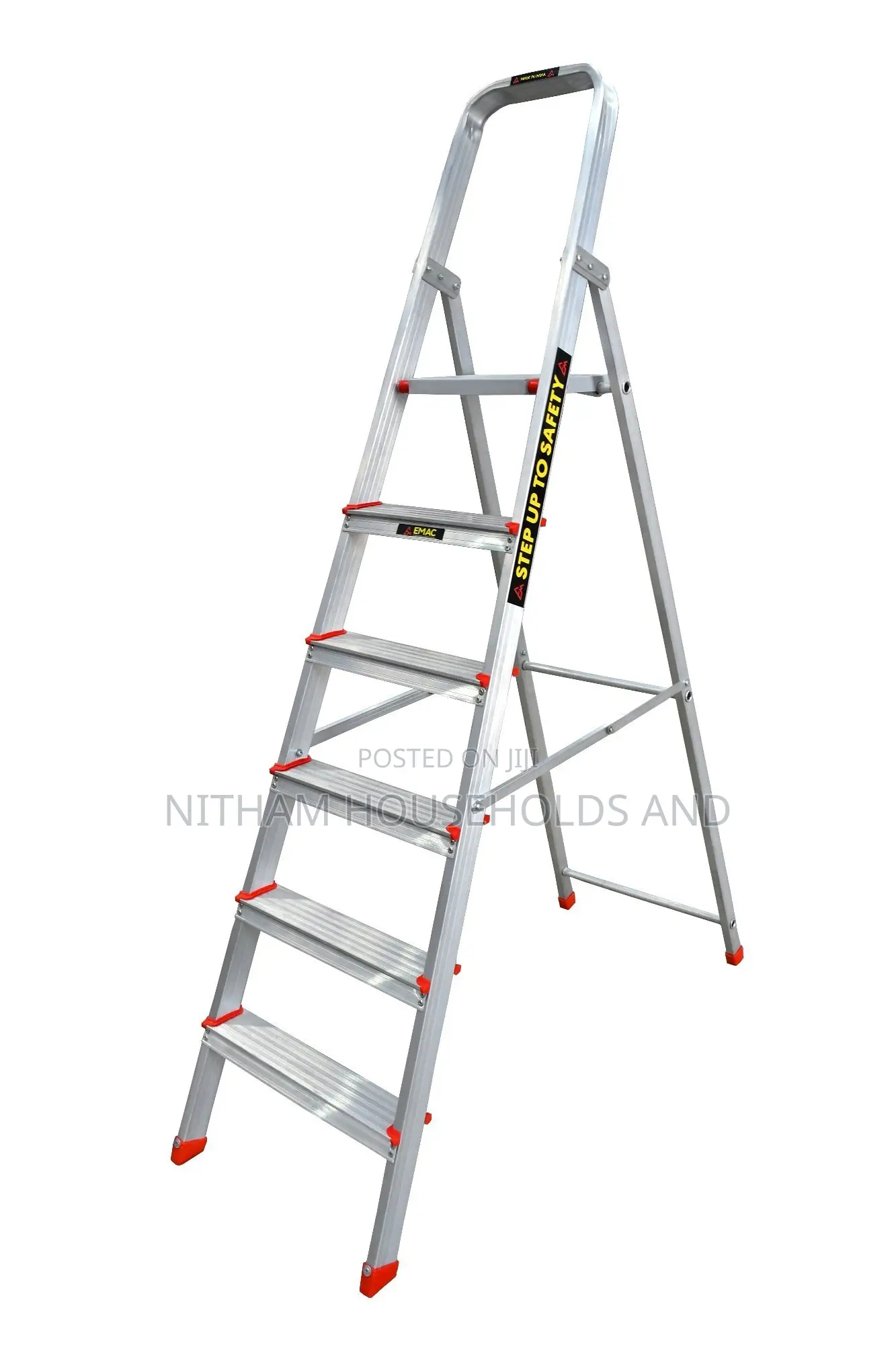 4 Steps House Hold Aluminium Ladder