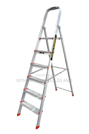 4 Steps House Hold Aluminium Ladder