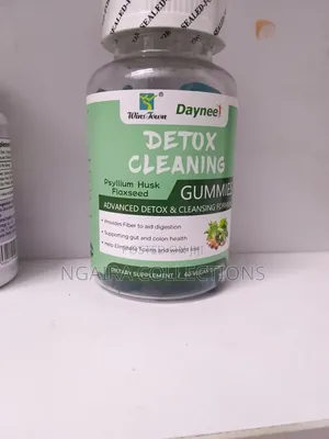 DETOX CLEANING - Psyllium Husk Flaxseed Gummies . ADVANCED FORMULA
