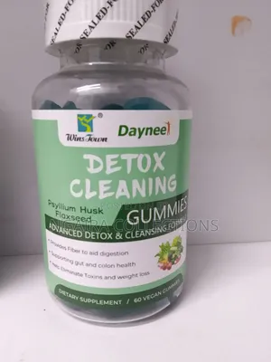 DETOX CLEANING - Psyllium Husk Flaxseed Gummies . ADVANCED FORMULA
