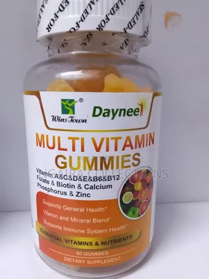 MULTI - VITAMIN GUMMIES - Vit a C D E B6 B12 Folate , Biotin , Cal Zn