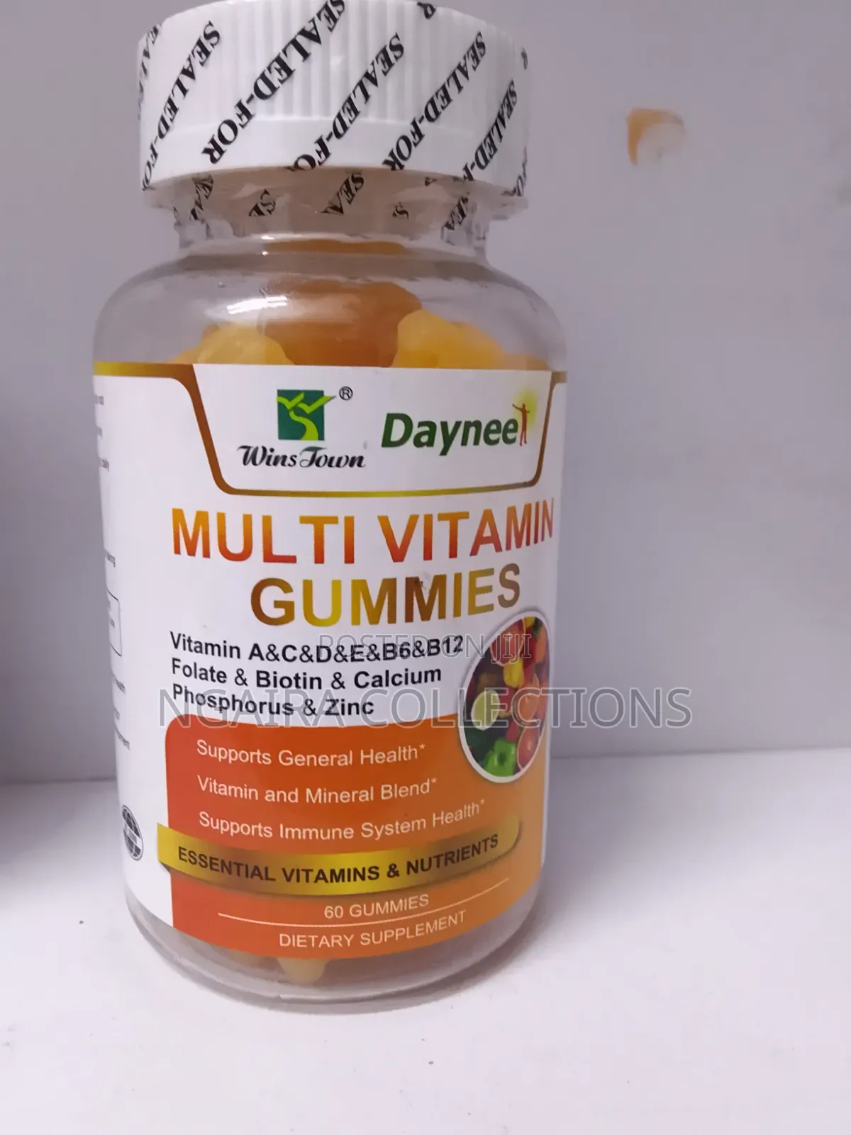 MULTI - VITAMIN GUMMIES - Vit a C D E B6 B12 Folate , Biotin , Cal Zn