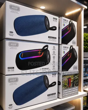 H at F GU-159 Portable Bluetooth Speaker – 10W Super Bass Wireless