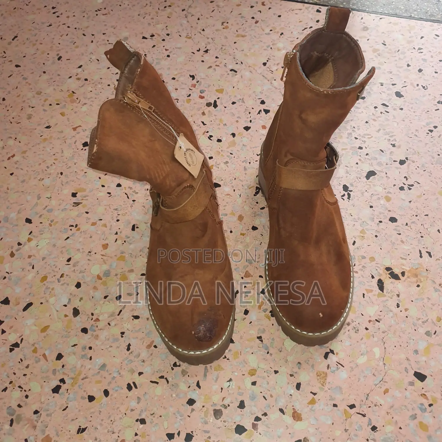 Suede Ankle Boots