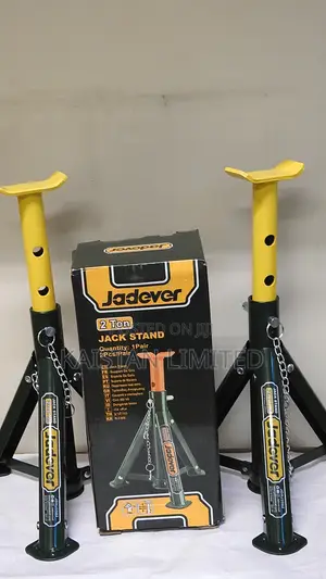 Jadever 2T Steel Car Jack Stands - High Stability Vehicle Support Pair