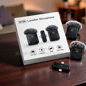 Clear Audio Premium 3 in 1 Dual Mics Wireless Lavalier Microphone