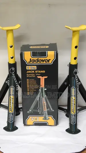 Jadever Professional 2-Ton Auto Repair Lift Stands - Heavy Duty Pair