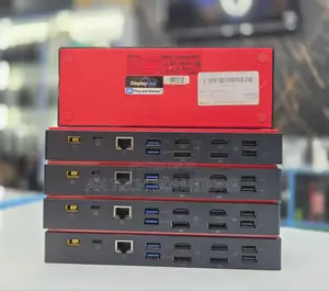 Lenovo Thinkpad Hybrid USB-C 
Docking Station 
Supports 2 Monitors