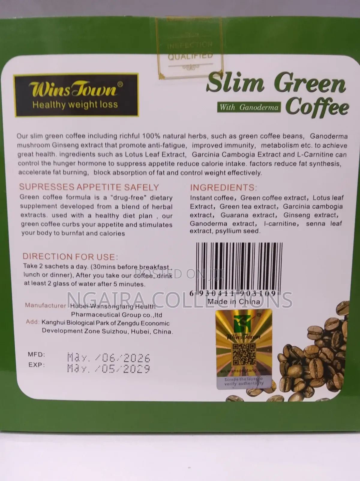 Slim Green Coffee