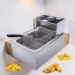 Advanced 4l/6l/10l Electric Single Tank Stainless Steel Deep Fryer