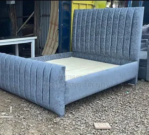 5x6 Grey Chesyer Bed- -Ready for Delivery