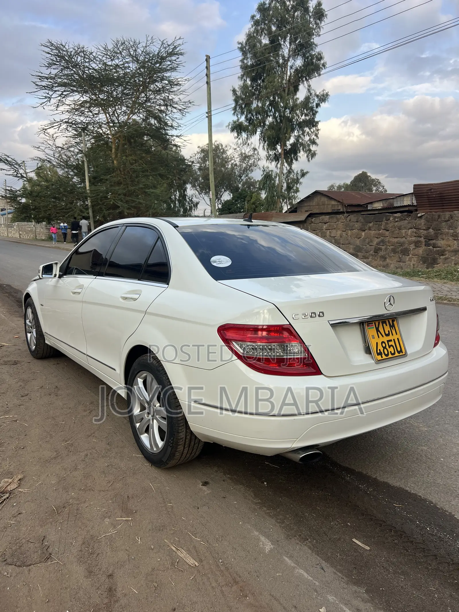 Mercedes-Benz C200 2013 White