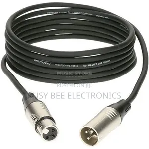 Microphone Cable XLR Best Quality Canon to Canon - 5 Meters