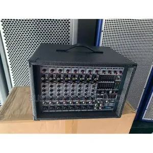 Professional 8-Channel Powered Audio Mixer
