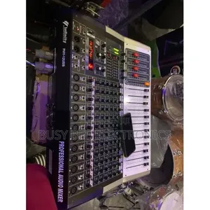 PHV-12USB Professional 12 Channel Audio Mixer With USB, Bluetooth