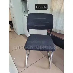 Executive Leather Office Waiting Chair