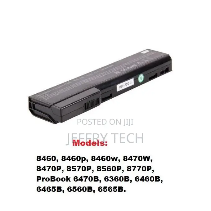 CC03/CC06 Replacement Battery for HP ProBook 6470B 6360B 6460B - Black