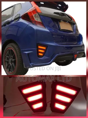 Honda Fit, Yr2013+ Rear Bumper Reflectors With LED