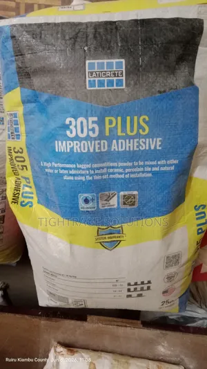 305 Plus Improved Tile Adhesive (Grey)