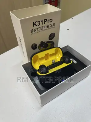 Magnetic Wireless Collar Button Microphones