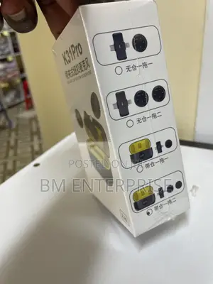  Pro Wireless Microphone System With a Charging Case
