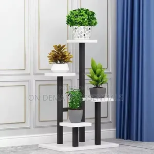 Multi Layer Wooden Floral Display Rack