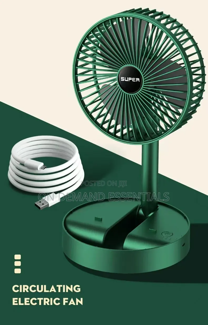 Telescopic Mini Foldable Fan