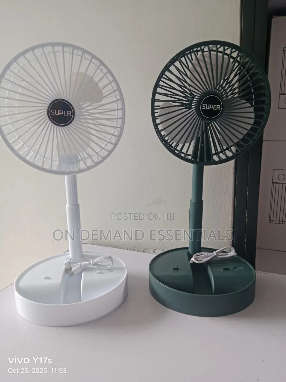 Telescopic Mini Foldable Fan