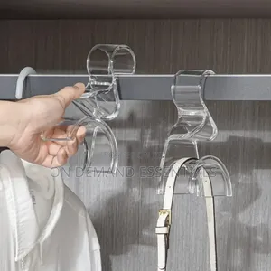 Stylish Acrylic Purse/Handbag Closet Hanger