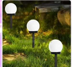 3pcs Waterproof LED Ball Light Lamp Solar Power Outdoor Garden Path