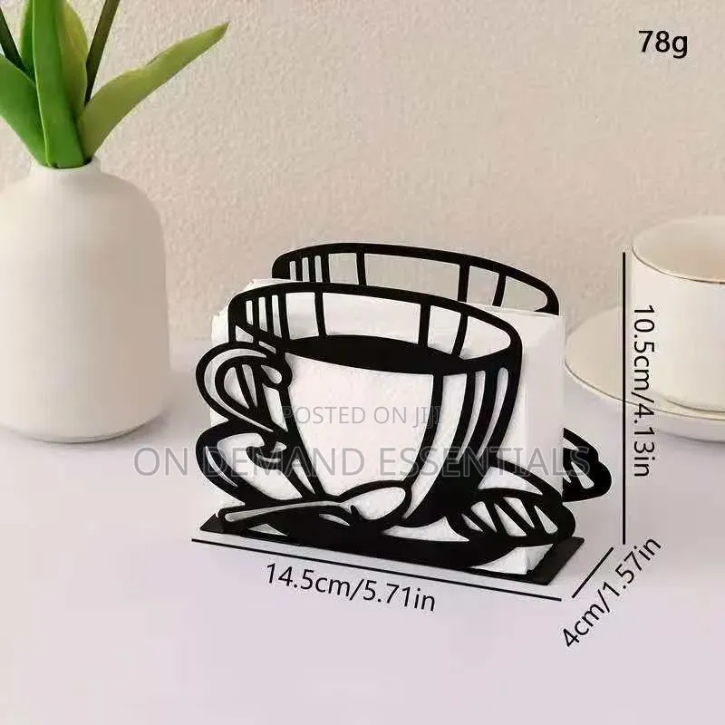 Metallic Serviette Holder